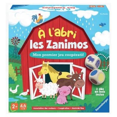 A l'abri des Zanimos - Jeu de Société Amusant pour Toute la Famille