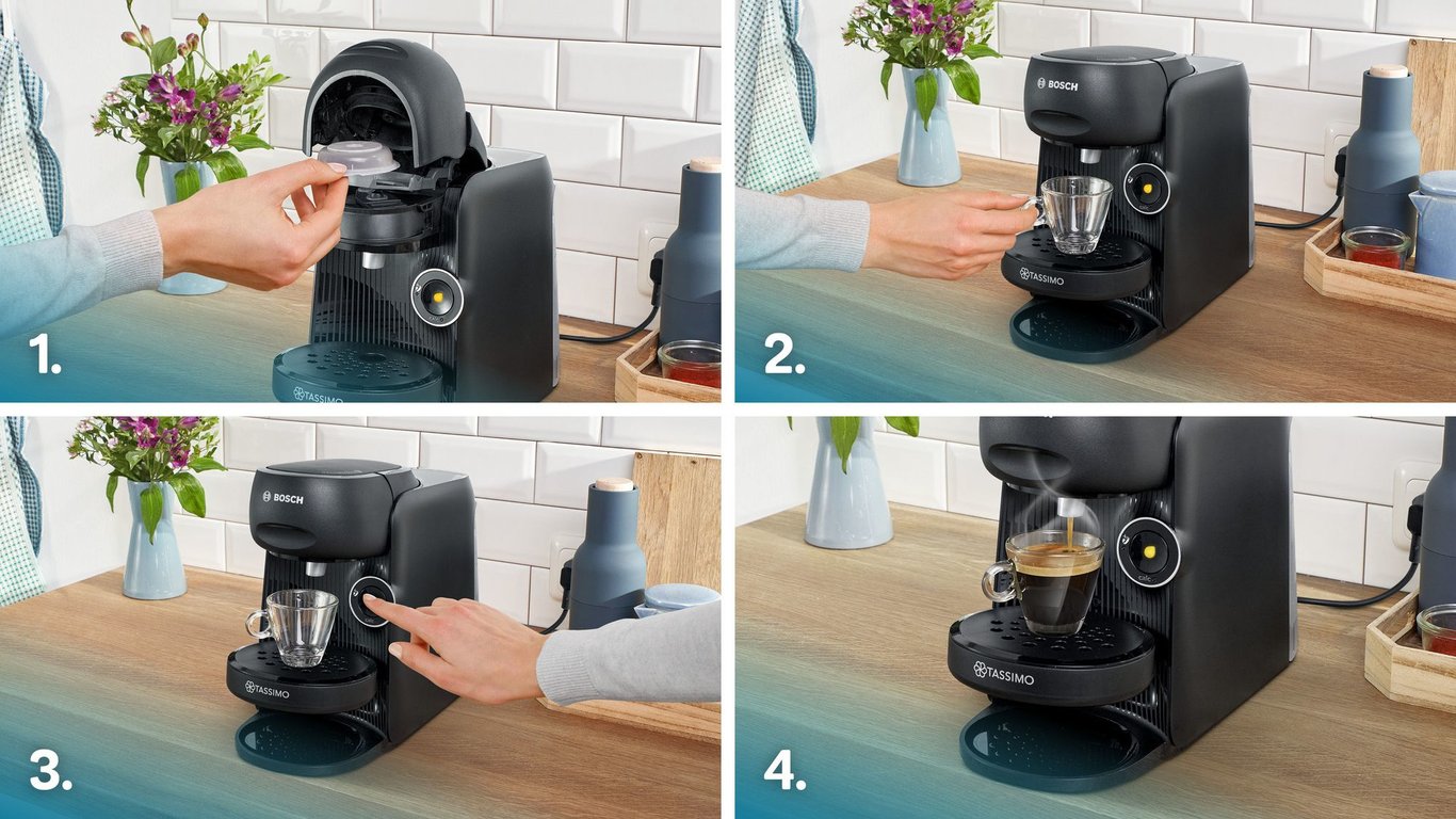 Bosch TASSIMO FINESSE TAS16B2 Machine à boissons chaudes réel - vue 4