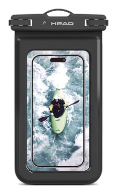 HEAD HDAC01 coque de protection pour téléphones portables 17,3 cm (6.8'') Étui avec dragonne Noir Universel iPhone 15 Pro, Google Pixel 7, Xiaomi 13