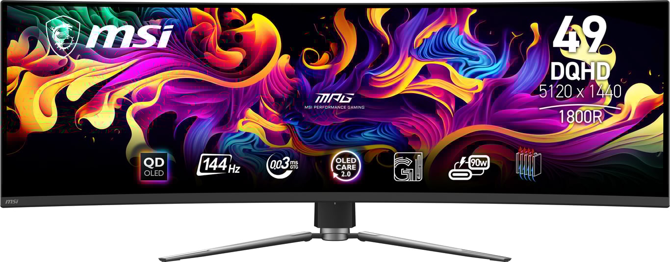 MSI 49 LED MPG 491CQP QD OLED - vue 5