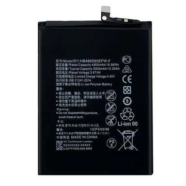 Honor Batería 5000mAh - modelo HB496590EFW Negro