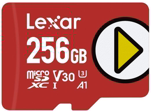 Scheda Lexar PLAY microSDXC UHS-I da 256 GB Classe 10
