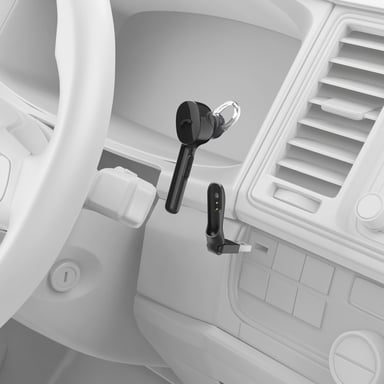 Hama MyVoice1300 Casque Sans fil Ecouteurs Voiture Bluetooth Noir