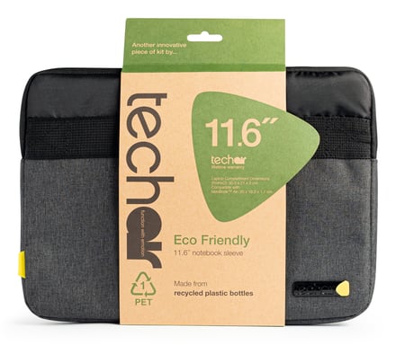Techair Eco essential 29,5 cm (11,6'') Funda Gris oscuro