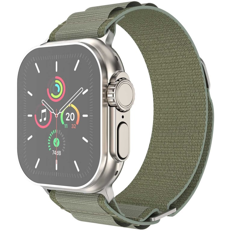 imoshion Bracelet en nylon Alpine pour Apple Watch Series 1 á 10 / SE / Ultra 2 44454649 mm Neuf