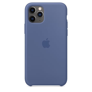 Coque en silicone pour iPhone 11 Pro Bleu