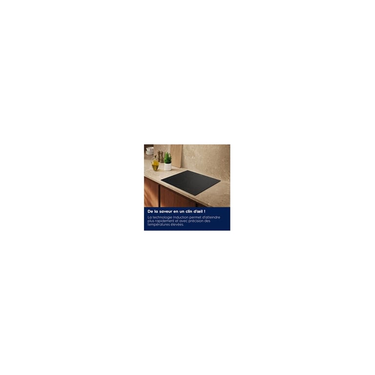 Electrolux Plaque induction DAB60320CL Noir Mat - vue 6