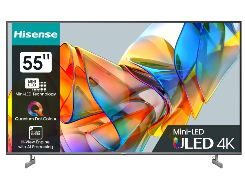Hisense 55U69KQ 4K Ultra HD 55" QLED Smart TV Wi-Fi 139,7 cm VIDAA (Grigio)