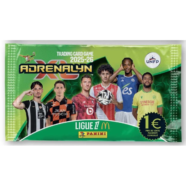 Cartes à collectionner Panini Adrenalyn L1 McDonald’ 2025 26 Blister 7 pochettes - vue 3
