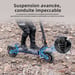 Patinete Eléctrico Ausom DT2 Pro, Motores 21100W, Batería de 52V 23.4Ah, Neumáticos de 10.3”, Velocidad Máxima de 68 km/h, Autonomía Máxima de 115 km, Frenos de Disco Hidráulicos Delanteros y Traseros, Suspensión de Brazos Oscilantes.