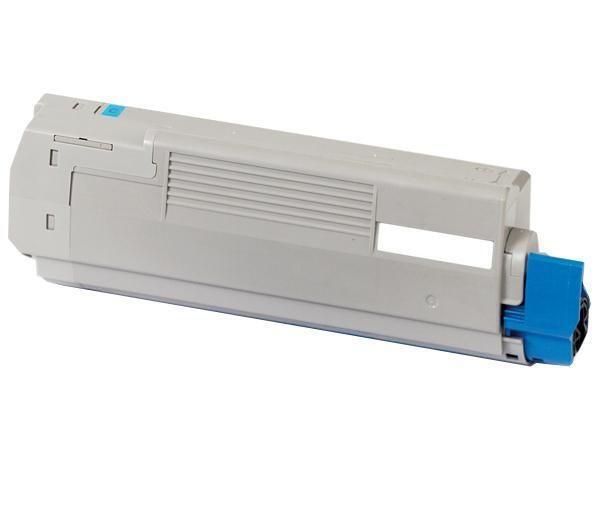 Oki Toner C 610 Cyan 6k 44315307 Neuf
