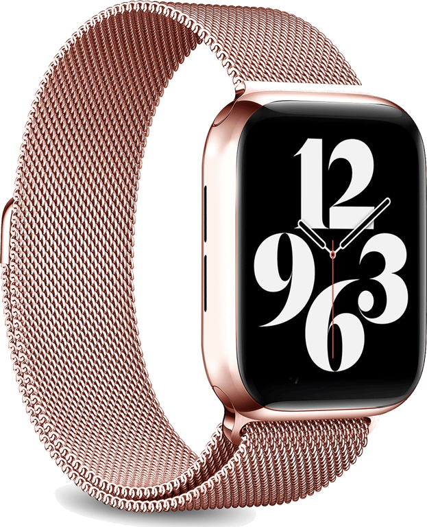 Bracelet Milanese pour Watch 40mm 38-40-41mm TU Rose Puro