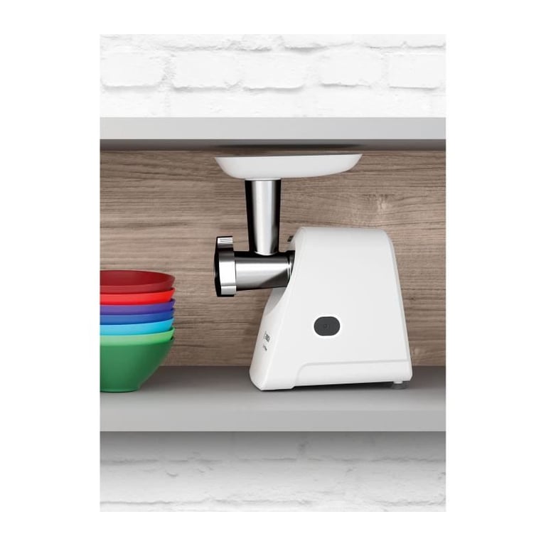 Hachoir à Viande BOSCH MFW2520W – 350 W, 2 Grilles Inox - vue 5