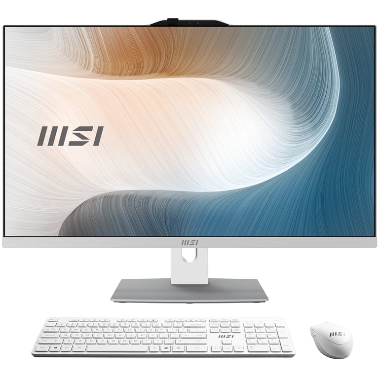 MSI Modern AM242P 1M 1873AT Intel Core 3 60 5 cm 23.8 1920 x 1080 pixels PC All in One DDR5 SDRAM SSD Windows 11 Home Wi Fi 6E 802.11ax Neuf - vue 1