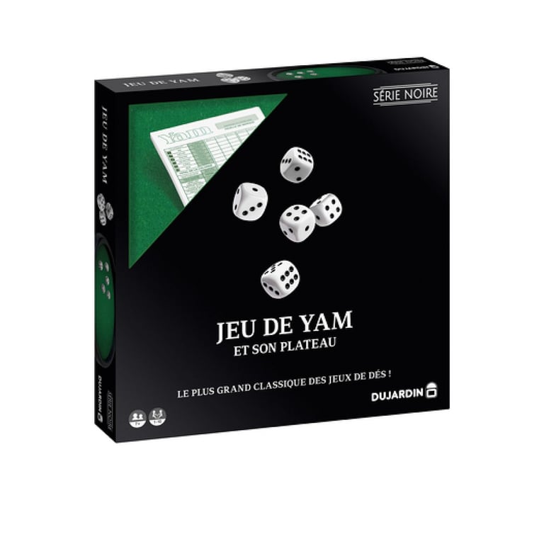 Dujardin Jeu de société Yam et son plateau - série noire