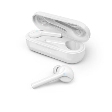 Hama Spirit Go Casque Sans fil Ecouteurs Appels/Musique Bluetooth Blanc