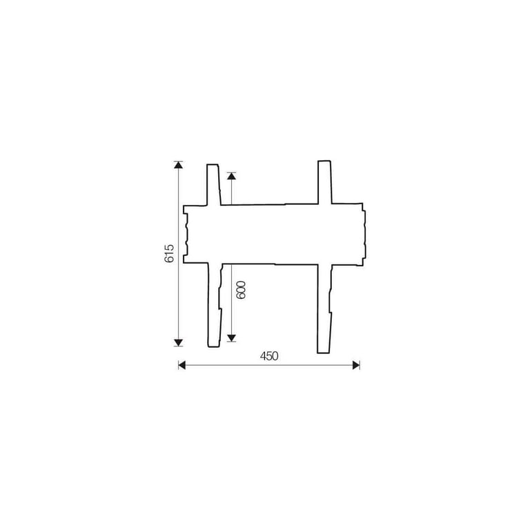 ITB OM06165 support pour téléviseur 132 1 cm 52 Neuf - vue 2