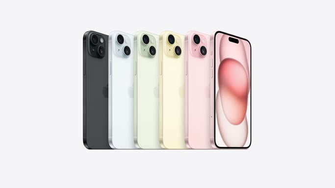 iPhone 15 Plus (5G) 128 Go, Bleu, Débloqué