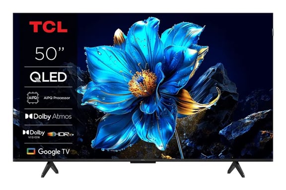 50T69C - TV QLED 50 (127 cm) - 4K UHD 3840x2160 - HDR10+ - Android TV - 3xHDMI 2.1 - WiFi