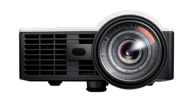 Optoma ML1050STi Proyector de corto alcance 535 lúmenes ANSI DLP WXGA (1280x800) 3D Negro, Blanco