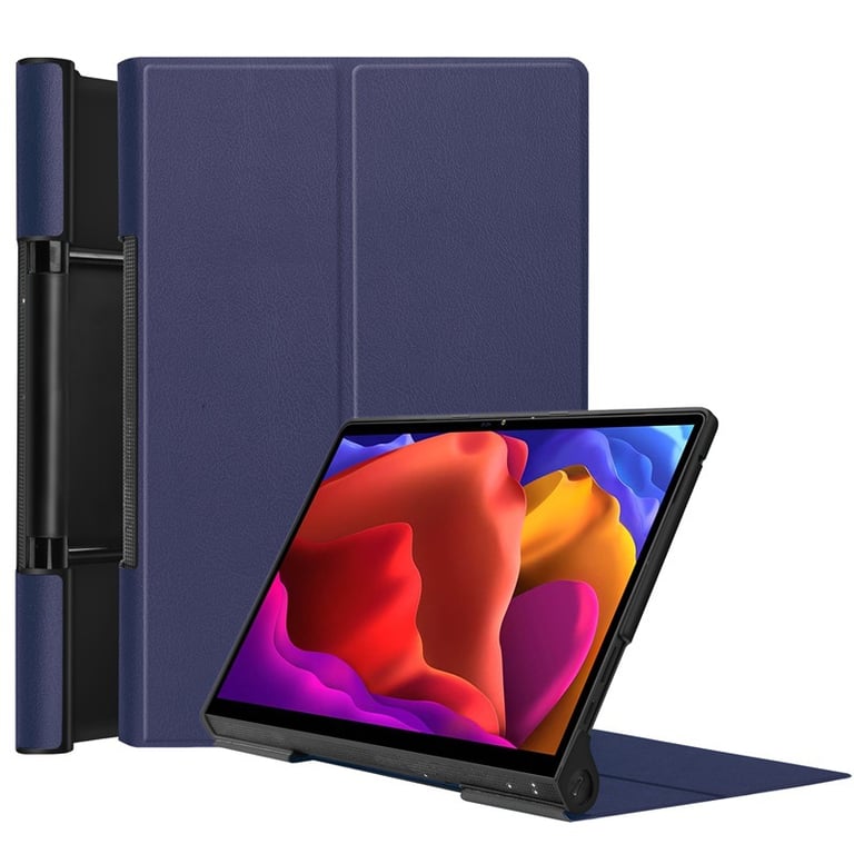 Housse Lenovo Yoga Tab 13 YT-K606F bleue - Etui bleu coque de protection tablette  Lenovo Yoga Tab 11 - accessoires pochette XEPTIO ! - Xeptio
