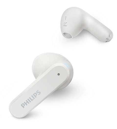 Philips TAT2139WT00 écouteurs Intra Auriculaires sans Fil Petits Embouts Bon Rapport qualité Prix Son Naturel avec Basses dynamiques appels clairs et étui de Chargement de Poche - vue 10