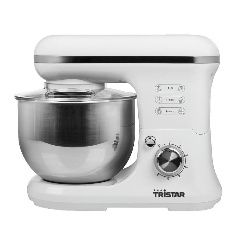Robot Pâtissier Tristar MX-4817 – 1200W, Bol Acier Inox 5L, 6 Vitesses - vue 4