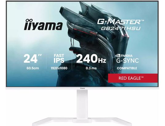 GB2471HSU-W1 24  FHD IPS 240Hz/HAS WHITE - Neuf