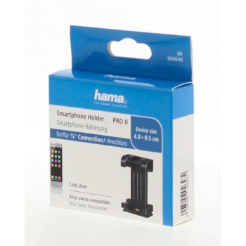 9,5 cm, 1/4'' Pro II supporto per smartphone