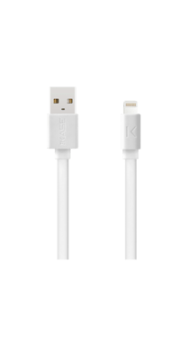 Cavo Lightning certificato MFi Apple per ricarica/sincronizzazione (1M) Bianco brillante