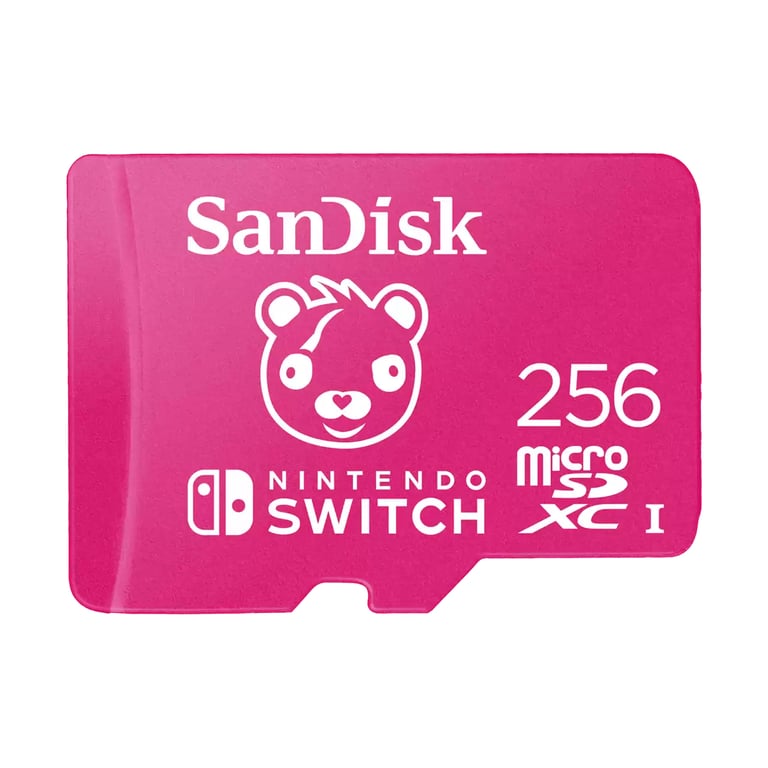 Scheda di memoria SanDisk 256 GB Fortnite per Nintendo Switch - nuovo