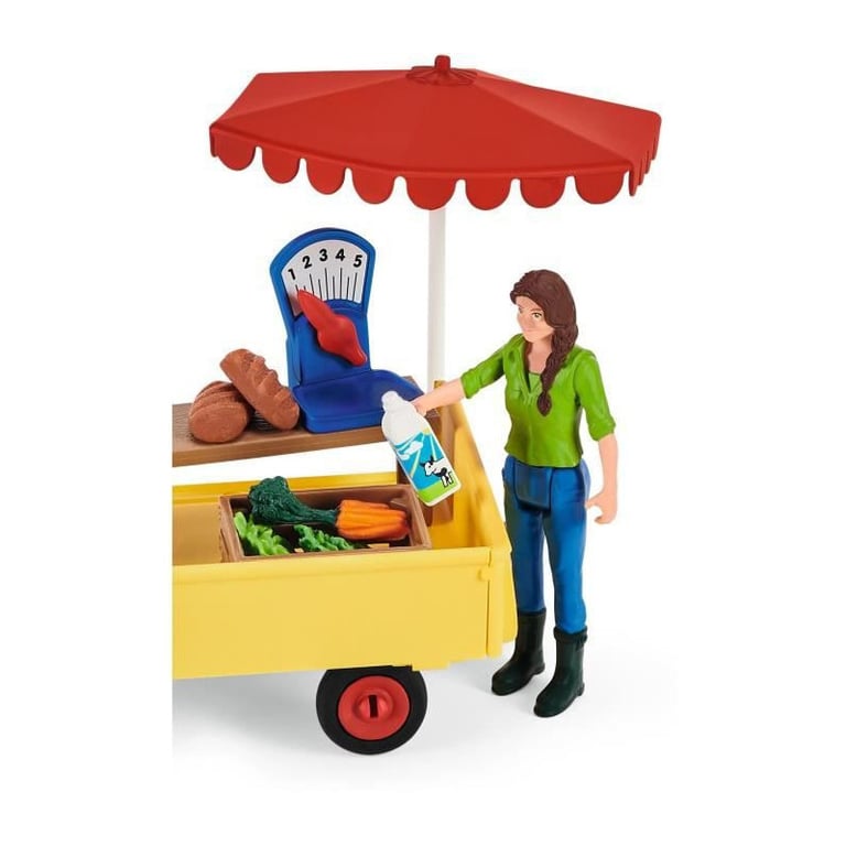 Étal mobile de la ferme SCHLEICH 42528 Farm World - vue 4
