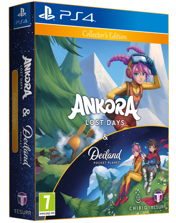 Ankora Lost Days & Deiland Pocket Planet PS4 Neuf