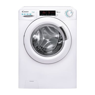 Lavatrice a battente CANDY CS 128TXME-S - 8 kg - Motore a induzione - Larghezza 60 CM - 1200 rpm - Bianco
