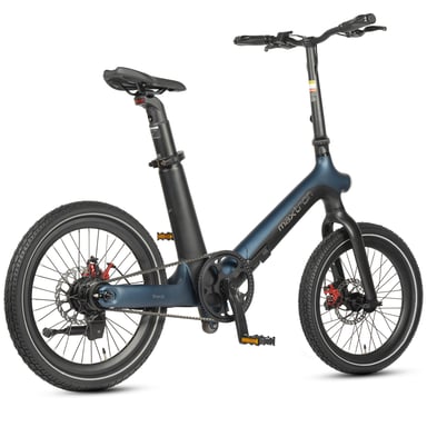 Bici elettrica pieghevole MAXTRON Smart30 con batteria rimovibile da 36 V 9,6 Ah e sensore di coppia