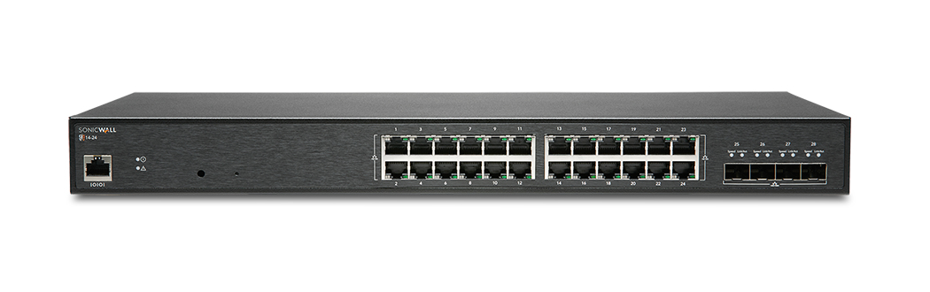 SonicWall SWS14 24 Géré L2 Gigabit Ethernet 101001000 1U Neuf - vue 2