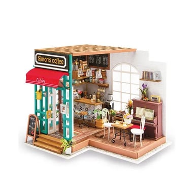 Simon's Coffee shop model - Elegancia y detalles realistas