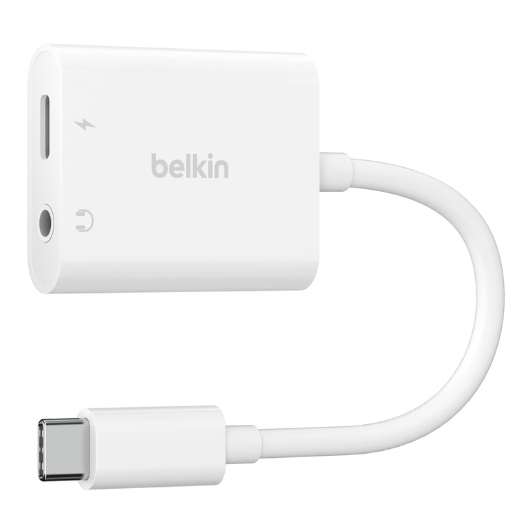 Belkin NPA004BTWH hub & concentrateur USB Type-C Blanc - Neuf