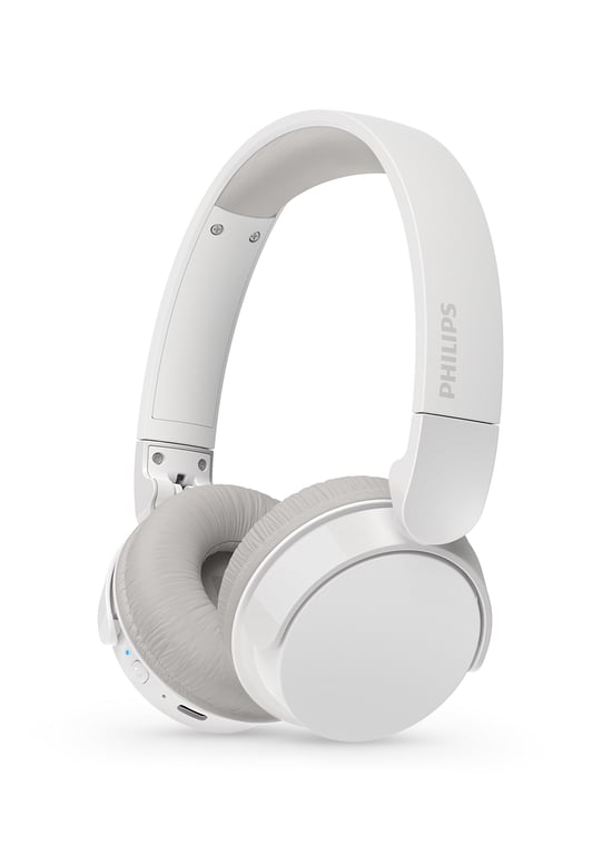 Philips TAH3209WH Casque sans Fil Supra aural Bluetooth léger Isolation phonique Passive 25 Heures d’autonomie Son Naturel appels clairs Basses dynamiques Recharge en 2 Heures Via USB C - vue 9