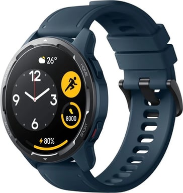 Watch S1 Active - Montre connectée (1.43'') 3,63 cm AMOLED 46 mm GPS (satellite), Bleu