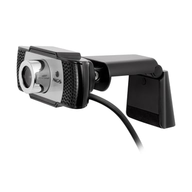 NGS XpressCam720 webcam 1280 x 720 pixels USB 2.0 Noir, Gris, Argent