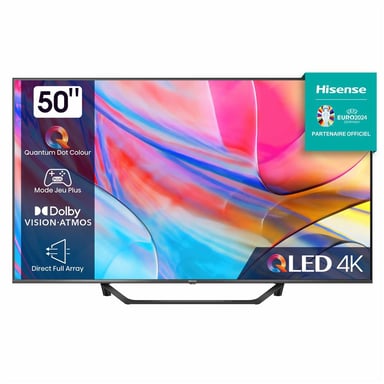 Hisense 50A7KQ TV 127 cm (50'') 4K Ultra HD Smart TV Wifi Nero 275 cd/m² Display