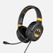 OTL Technologies DC Comics Batman Pro G1 Casques Avec fil Arceau Gaming Noir, Or