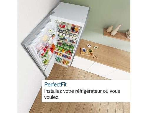 Réfrigérateur congélateur bas KGN362WDF, Série 4, VitaFresh XXL