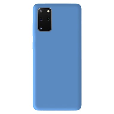 Coque silicone unie compatible Mat Bleu Samsung Galaxy S20 Plus