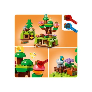 LEGO DUPLO 10480 Discovery Forest avec animaux sauvages 131 pièces 6 figurines lentilles Vert - Neuf - vue 8