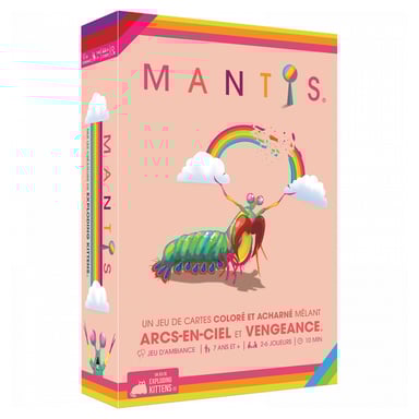 Mantis: colorido y estratégico juego ambiental de Asmodee