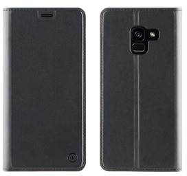 Folio Stand Noir: Samsung Galaxy A8 2018