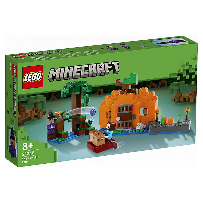 LEGO® Minecraft - La Ferme Citrouille 21248 : Aventure et Créativité - Neuf