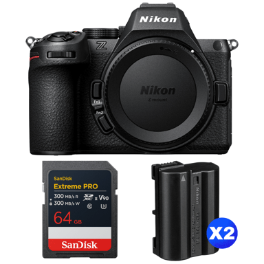 Nikon Z5 II Noir - vue 1